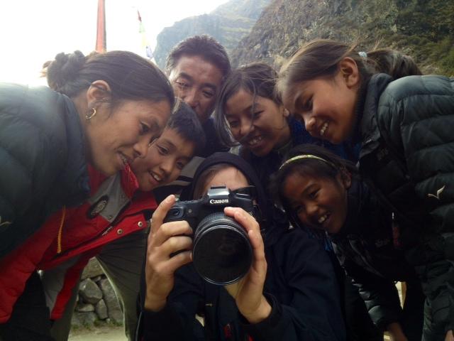 Familie in Nepal_fotoshooting